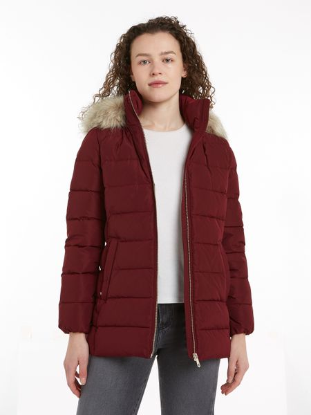 Tommy Hilfiger Steppjacke mit Kapuze mit Logopatch günstig online kaufen