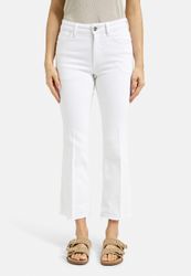 Milano Italy Weite Jeans mit offener Kante am Saum günstig online kaufen