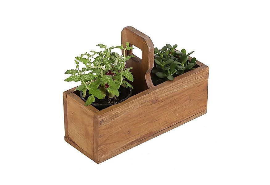 Casa Moro Blumenkasten Pflanzenbox Viola Blumenkasten Holz Tablett mit Grif günstig online kaufen