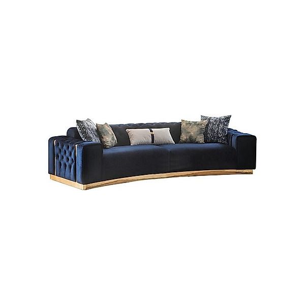 Xlmoebel Sofa Luxuriöses Design-Sofa aus Stoff für vier Personen - Modernes günstig online kaufen