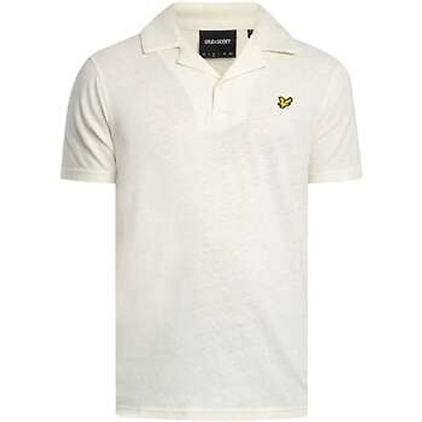 Lyle & Scott  Poloshirt Poloshirt aus Leinen mit Reverskragen günstig online kaufen