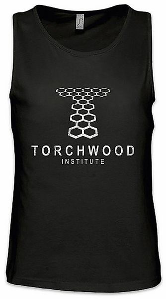 Urban Backwoods Tanktop Vintage Torchwood Institute Logo Ärmelloses T-Shirt günstig online kaufen