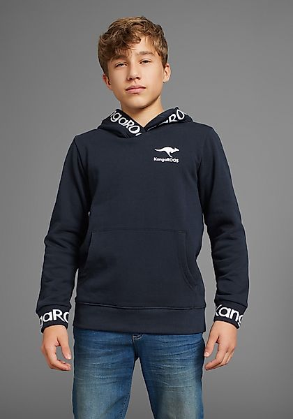 KangaROOS Kapuzensweatshirt Rückendruck und Logo-Schriftzüge an günstig online kaufen