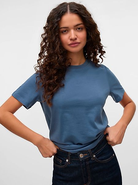 Vero Moda Kurzarmshirt VMPAULINA SS T-SHIRT günstig online kaufen