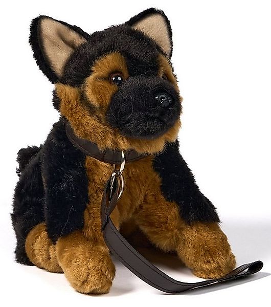 Uni-Toys Kuscheltier Hund m.Leine + Stimme, 18/19 cm - versch. Modelle - Pl günstig online kaufen