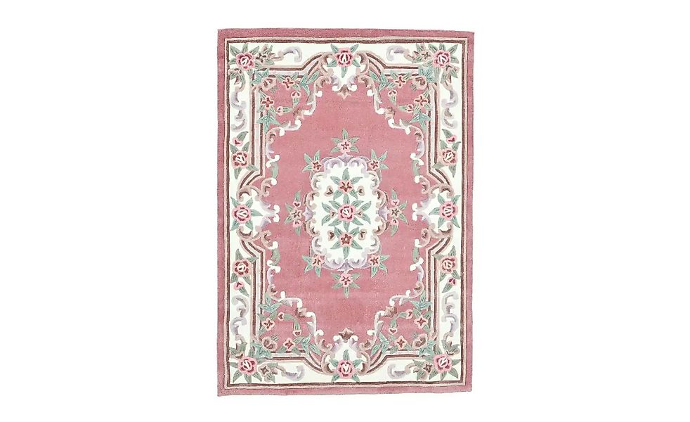 THEKO Vintageteppich  Ming ¦ rosa/pink ¦ Synthetische Fasern ¦ Maße (cm): B günstig online kaufen