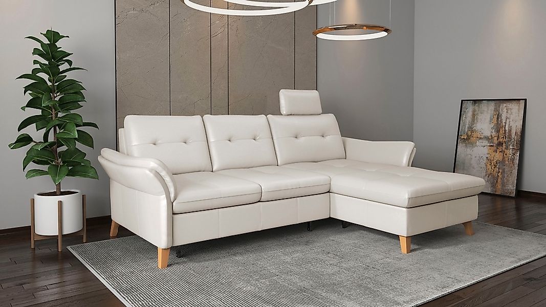 sit&more Ecksofa "Göteborg" Sitztiefenverstellung und Federkern, wahlweise günstig online kaufen