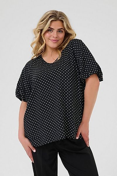 KAFFE Curve Kurzarmbluse Kurzarm-Bluse KCgina Große Größen günstig online kaufen