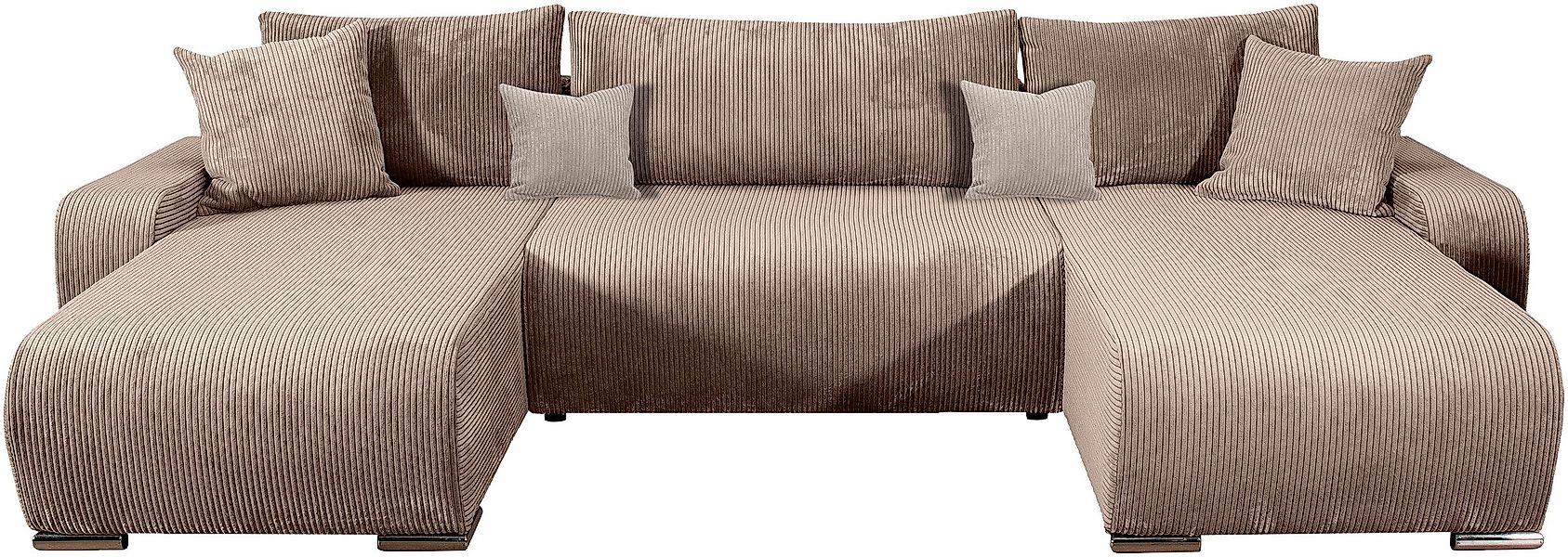 COLLECTION AB Wohnlandschaft Wohnlandschaft,2 Ottomane,Bonnelfederkern,Rück günstig online kaufen
