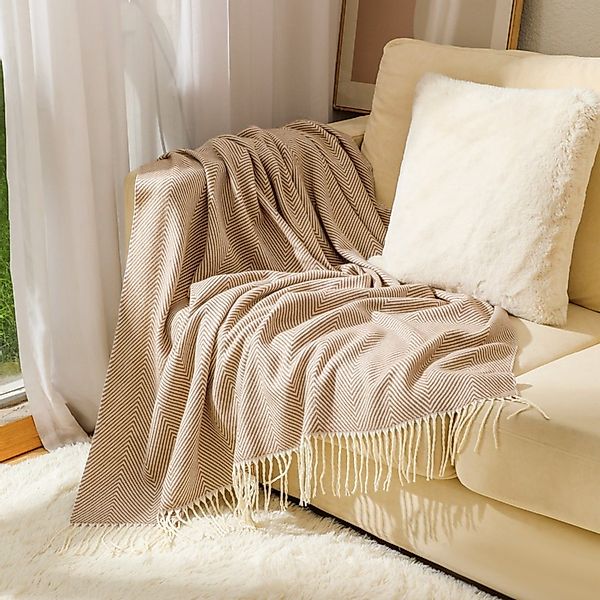 BYSURE Tagesdecke, Kuscheldecke Acryl Superweich günstig online kaufen