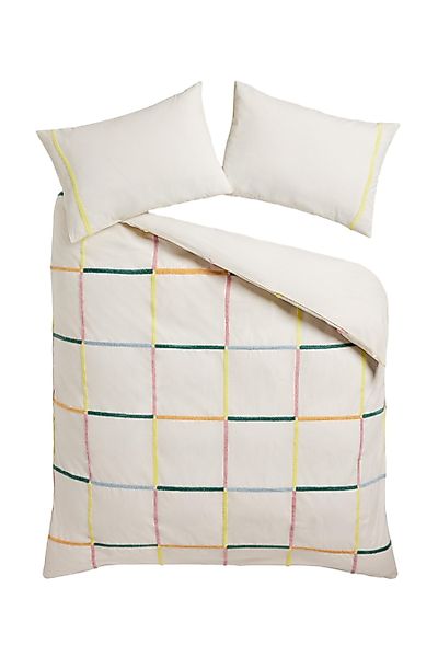 Next Bett-Set Karierter, getufteter Bettbezug und günstig online kaufen