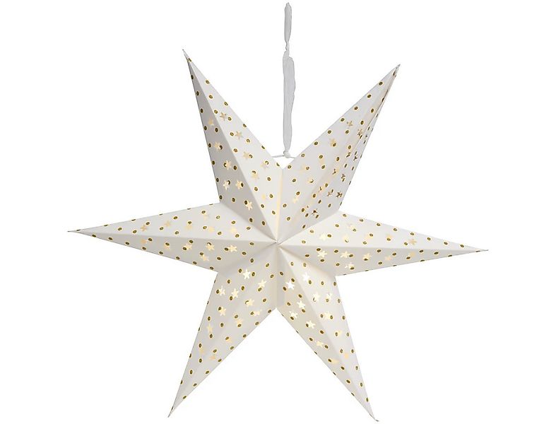 Montegoni LED Stern ca. 60cm Papierstern mit LED Beleuchtung, Beleuchtete W günstig online kaufen