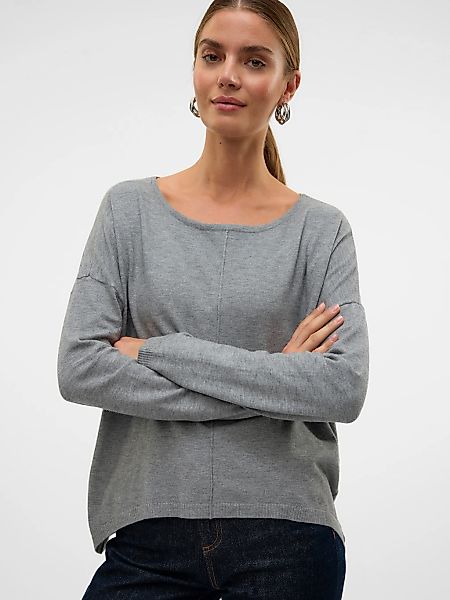 Vero Moda Rundhalspullover "VMBREEZE AURA LS ZIPPER BLOUSE NOOS" günstig online kaufen