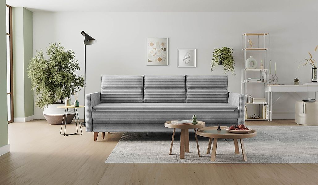 Hygger Möbelhaus Schlafsofa Loki mit Schlaffunktion günstig online kaufen