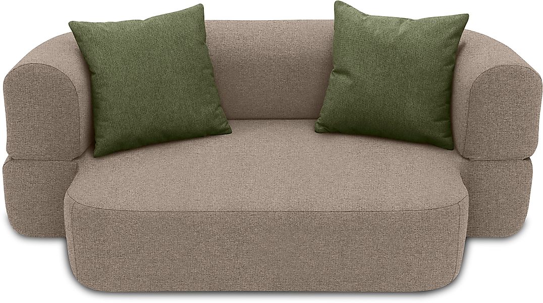 INOSIGN Schlafsofa Denair oval Federkern, 2-Sitzer günstig online kaufen