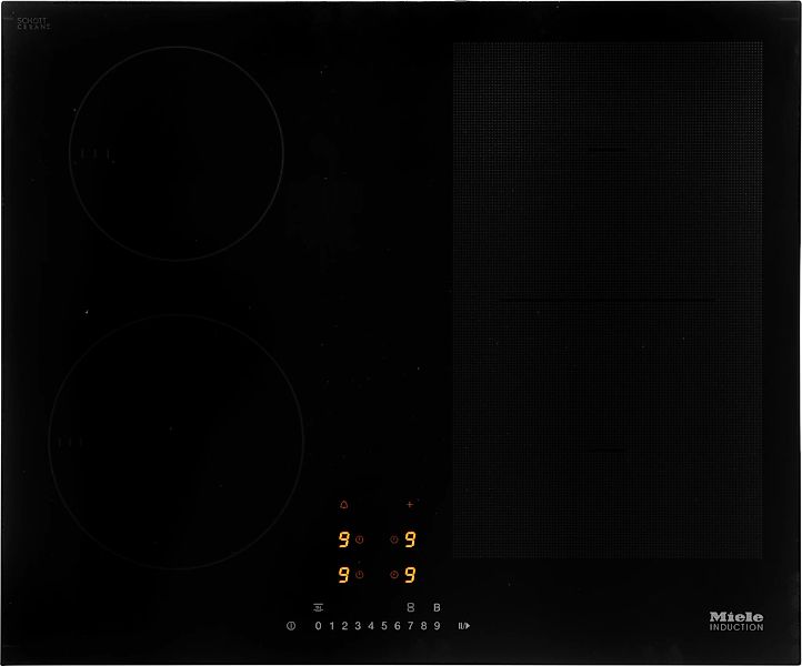 Miele Flex-Induktions-Kochfeld "KM 7404 FX" Mit 4 Kochzonen inkl. 1 leistun günstig online kaufen