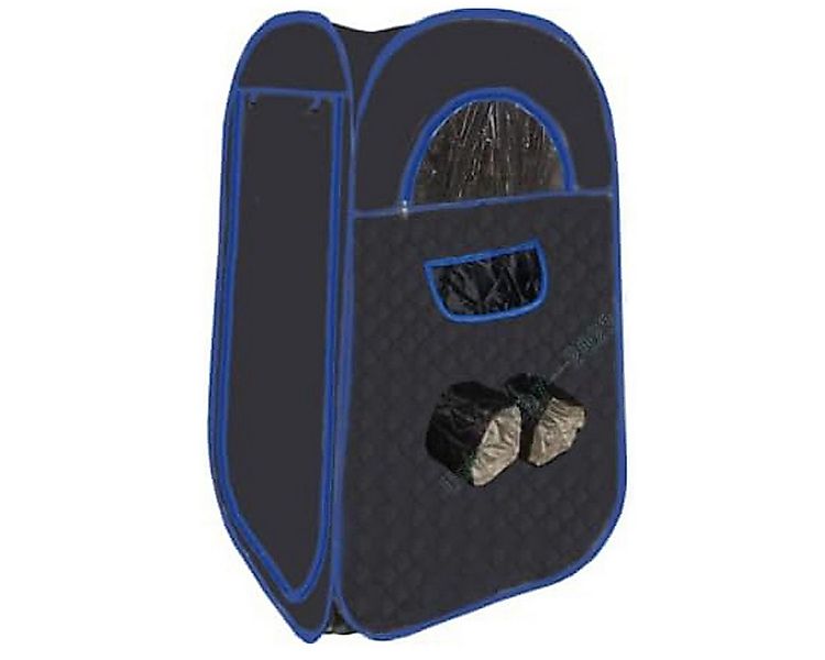 COSTWAY Sauna, BxTxH: 89 x 89 x 149 cm, aufklappbare Dampfsauna mit Sitz günstig online kaufen