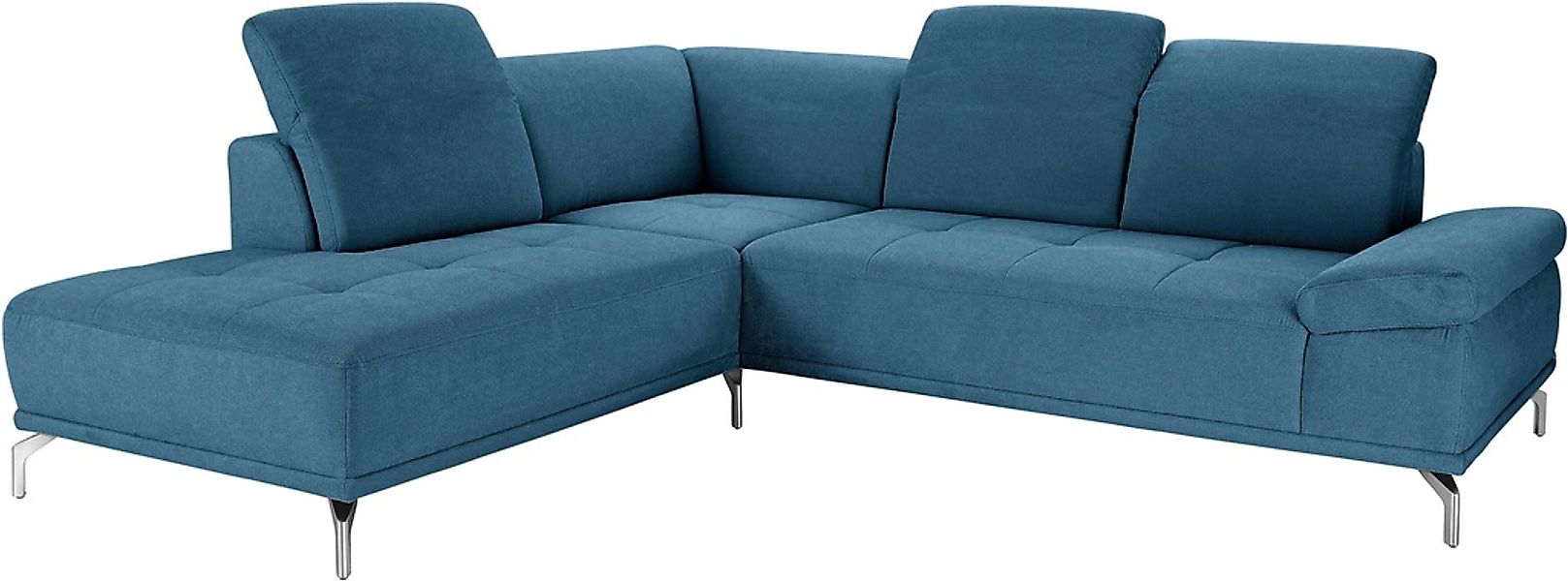 Home affaire Ecksofa "Caluna" Inkl.Sitztiefenverstellung, wahlweise mit Kop günstig online kaufen