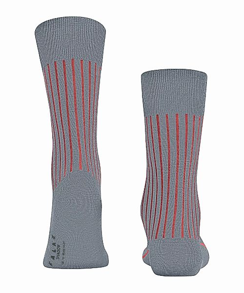 FALKE Shadow Herren Socken, 43-44, Grau, Rippe, Baumwolle, 14648-321405 günstig online kaufen