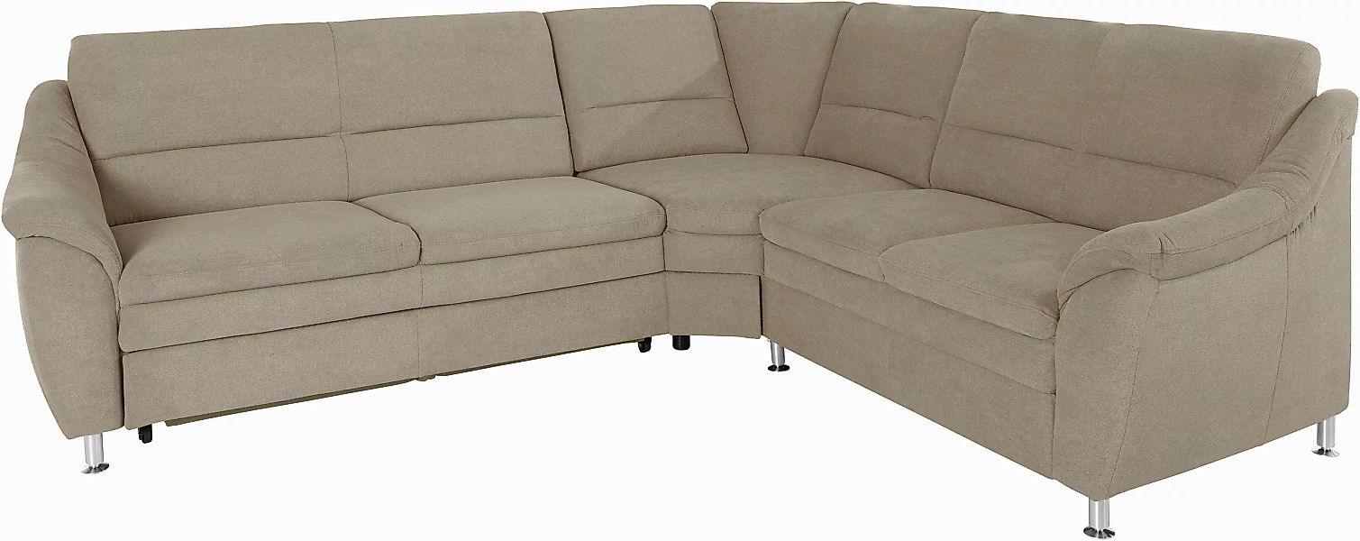 Places of Style Ecksofa »Cardoso L-Form«, mit Trapezecke für mehr Sitzkomfo günstig online kaufen