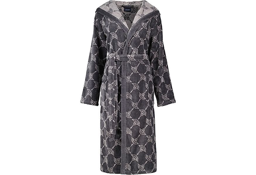 JOOP! Damenbademantel Cornflower 1646 Kapuze Velours, Kapuze, 100% Baumwoll günstig online kaufen