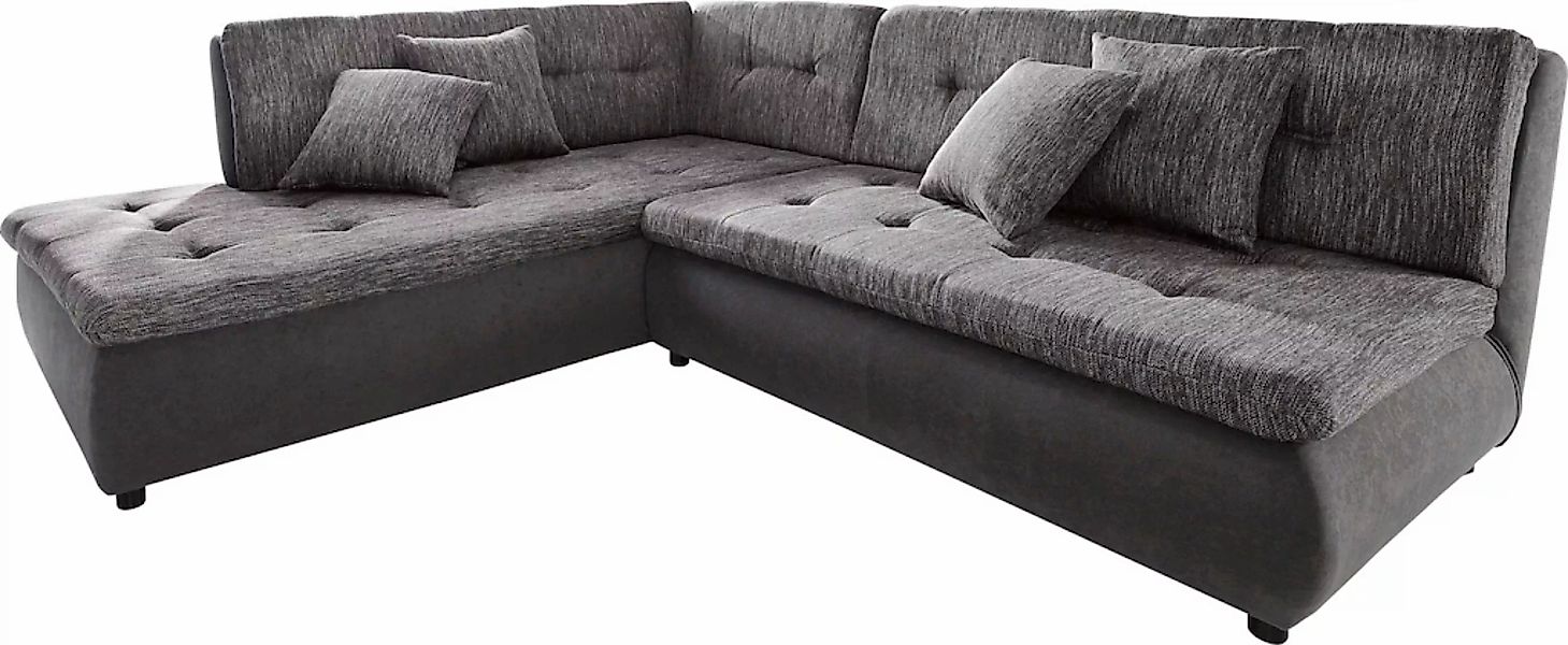 Trends by HG Ecksofa »Pool L-Form«, wahlweise mit Bettfunktion, frei im Rau günstig online kaufen