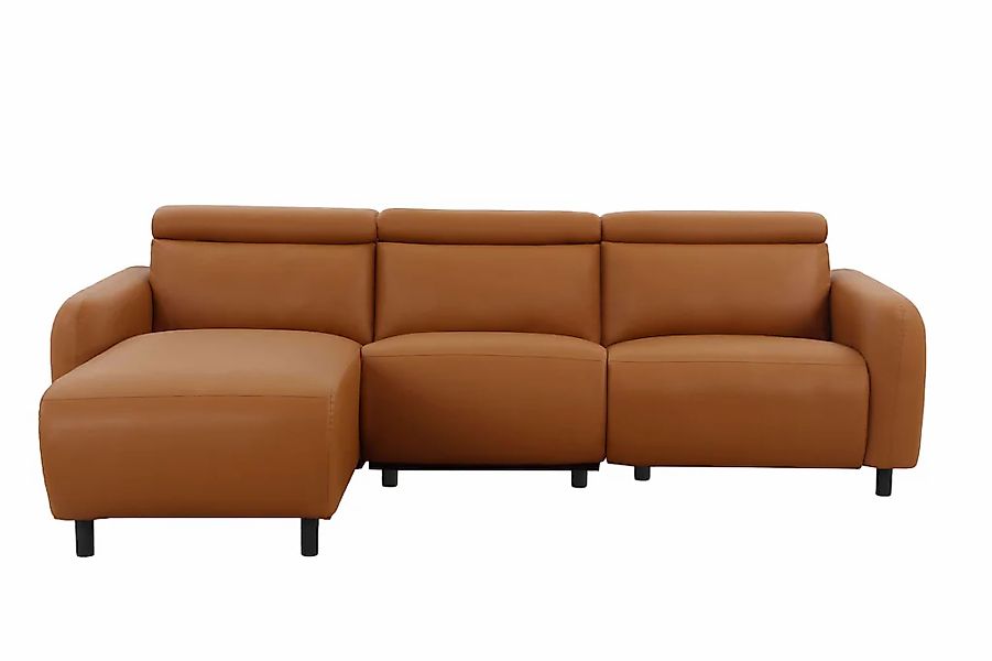 Home affaire Ecksofa »SKAANE Lederoptik, L-Form, 274 cm, manuelle u. elektr günstig online kaufen
