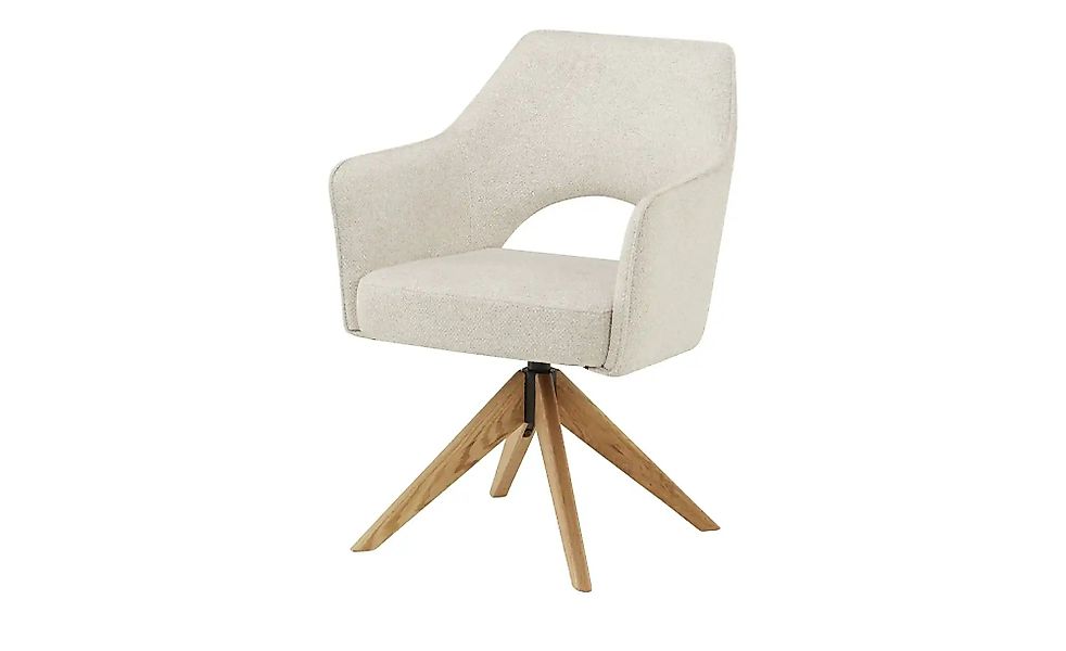 Armlehnstuhl drehbar Albert 2 ¦ creme ¦ Maße (cm): B: 62 H: 85 T: 60.0 Stüh günstig online kaufen