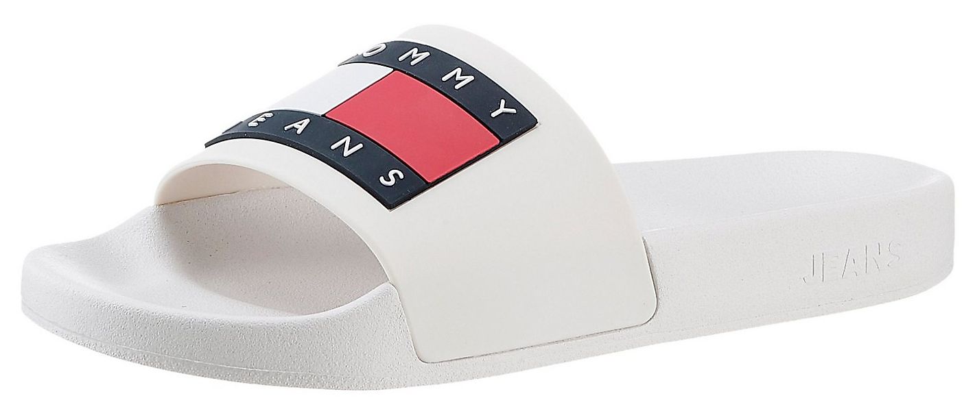 Tommy Jeans TOMMY JEANS FLAG POOL SLD ESS Pantolette, Sommerschuh, Schlappe günstig online kaufen