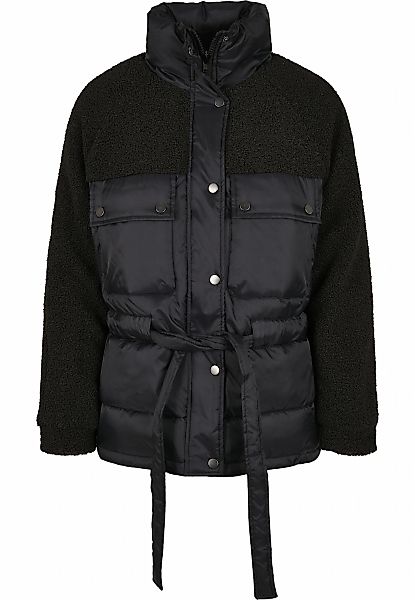 URBAN CLASSICS Winterjacke "Urban Classics Damen Ladies Sherpa Mix Puffer J günstig online kaufen