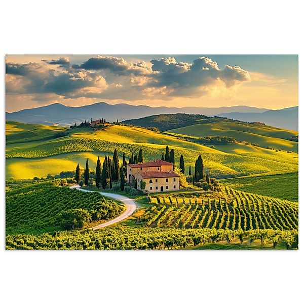 MuchoWow Poster Toskana - Landschaft - günstig online kaufen