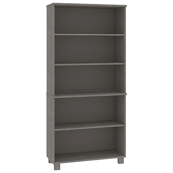 vidaXL Highboard HAMAR Massivholz Kiefer Hellgrau 3100941 günstig online kaufen