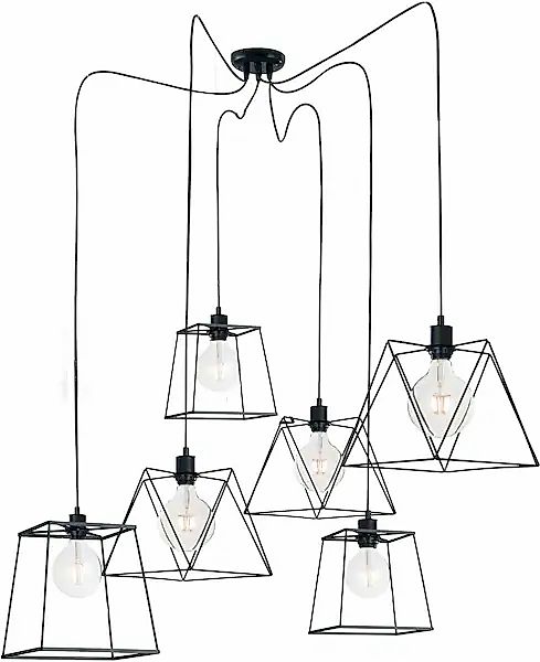 ECO-LIGHT Pendelleuchte »BROOKLYN«, Leuchtmittel E27   ohne Leuchtmittel günstig online kaufen