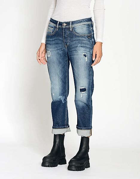 GANG Boyfriend-Jeans "GANG Jeans Boyfriend 94NICA CROPPED" günstig online kaufen