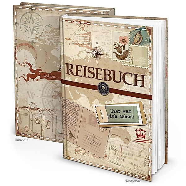 Logbuch-Verlag Dekofigur XXL Reisetagebuch Reisebuch DIN günstig online kaufen
