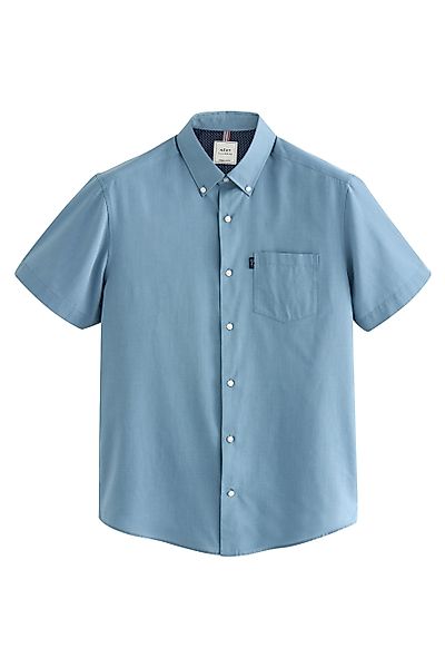 Next Kurzarmhemd Bügelleichtes Button-down-Oxfordhemd, Kurzarm (1-tlg) günstig online kaufen