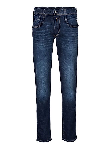Replay 5-Pocket-Jeans ANBASS - 10.5 OZ DARK INDIGO SUPER STRETCH DENIM günstig online kaufen