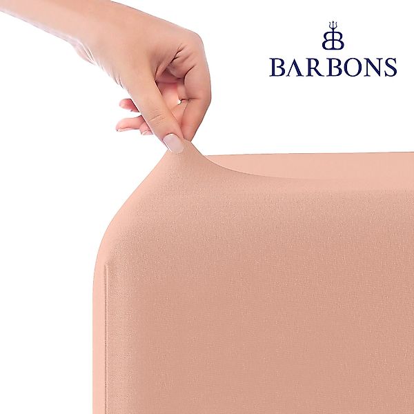 BARBONS Spannbettlaken Jersey Bettlaken, 145 g/m² günstig online kaufen