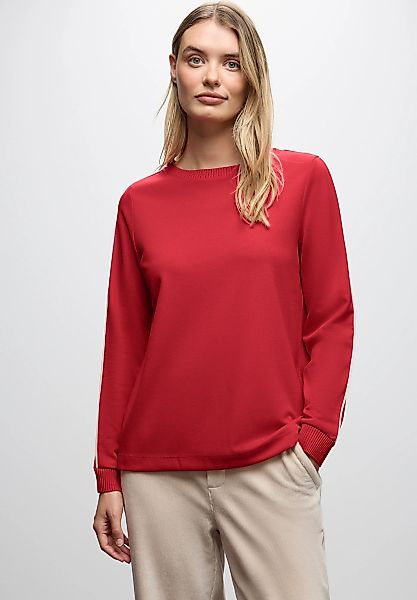 STREET ONE Langarmshirt, mit U-Boot-Ausschnitt günstig online kaufen