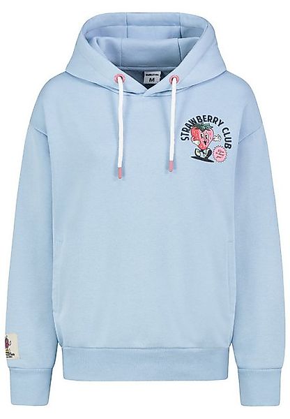 SUBLEVEL Hoodie mit Frucht-Motiv und Schriftzug Sweat Fruit günstig online kaufen