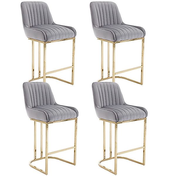 WAHSON OFFICE CHAIRS Barhocker Samt 2/4er günstig online kaufen