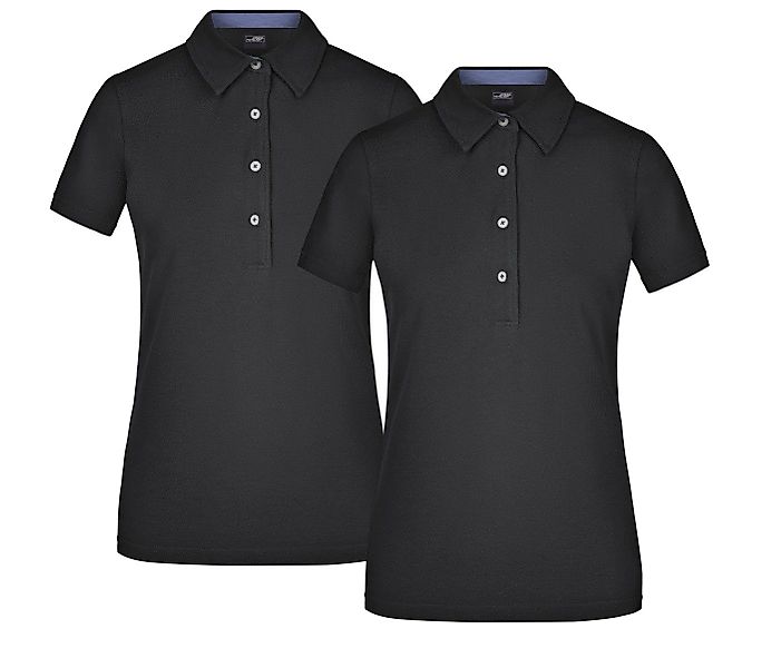 James & Nicholson Poloshirt Doppelpack Klassisches Damen Polohemd JN969 (Do günstig online kaufen
