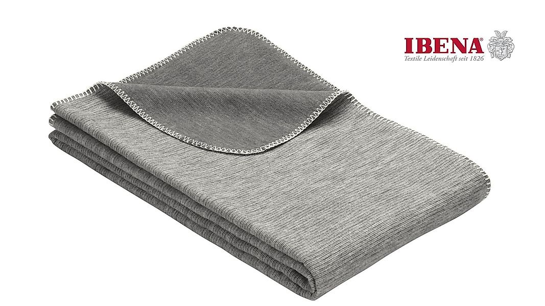 Wohndecke Wohndecke Lausanne, IBENA, in schlichtem günstig online kaufen
