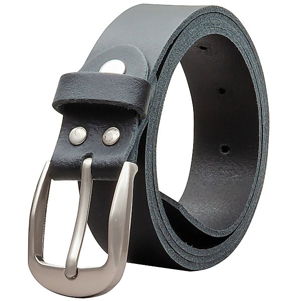 COLOGNEBELT Ledergürtel OM32-SL-Schwarz MADE IN GERMANY, günstig online kaufen