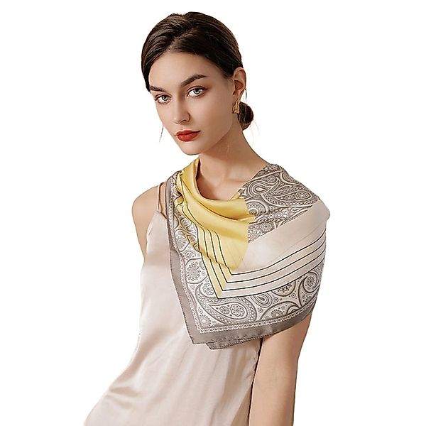 YRIIOMO Seidentuch Leichter und eleganter Schal günstig online kaufen