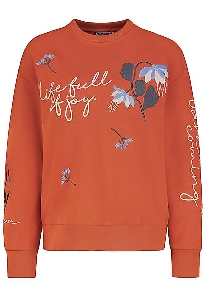 Fresh Made Sweatshirt Damen Pullover langarm bestickt Sweater, Sweatpullove günstig online kaufen