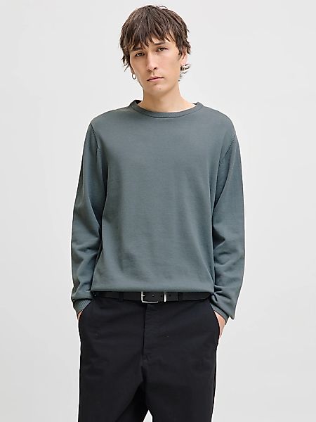 Jack & Jones Rundhalspullover JJEBASIC KNIT CREW NECK NOOS Baumwolle, regul günstig online kaufen