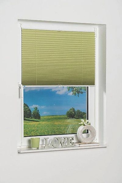 K-HOME Plissee "Klemmfix Pisa" verdunkelnd energiesparend ohne Bohren versp günstig online kaufen