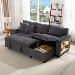 STILVORA Ecksofa Klappsofa mit Schlaffunktion,L-förmiges umbaubares günstig online kaufen