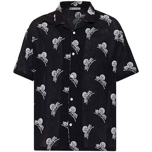 Dandalo  Hemdbluse Jaap Oversize Print Detailed Lapel Collar Short Sleeve S günstig online kaufen